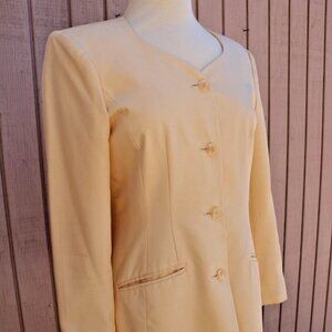 Vintage Patrick Womens 100% Silk Jacket Blazer